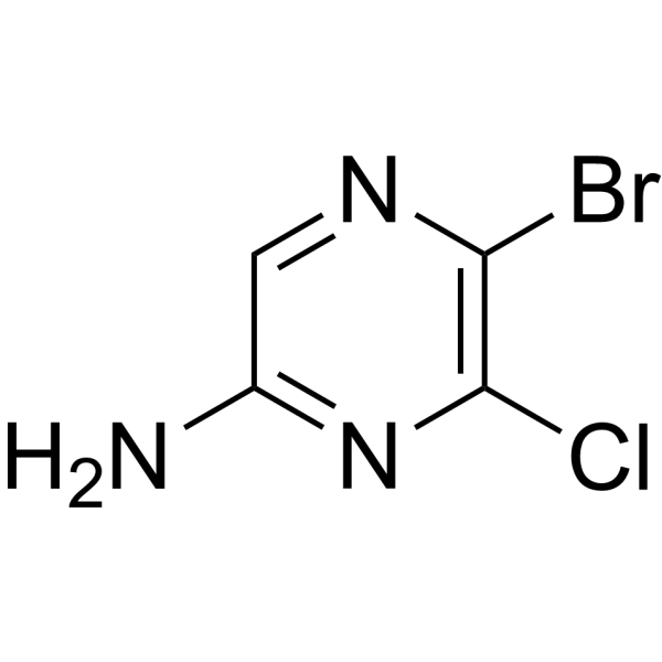5-Bromo-6-chloropyrazin-2-amine 173253-42-4